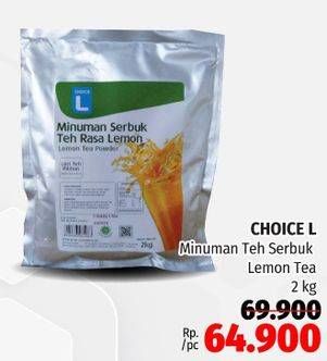 Promo Harga Choice L Minuman Teh Lemon Tea 2000 gr - Lotte Grosir