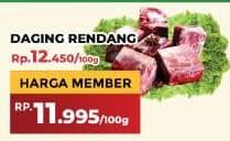 Daging Rendang Sapi