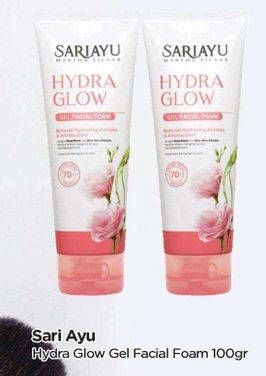 Promo Harga Sariayu Facial Foam Gel Hydra Glow 100 gr - TIP TOP