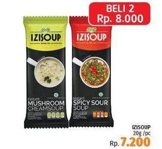 Promo Harga IZISOUP Soup per 2 pcs 20 gr - LotteMart