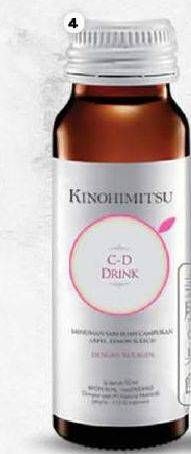 Promo Harga KINOHIMITSU C-D Drink 6 pcs - Guardian