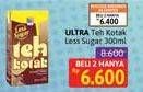 Promo Harga Ultra Teh Kotak Less Sugar 300 ml - Alfamidi