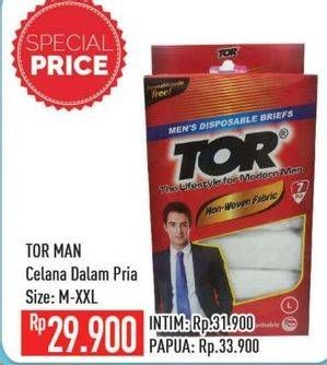Promo Harga TOR MAN Pakaian Dalam Pria M-XXL  - Hypermart