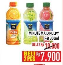 Promo Harga MINUTE MAID Juice Pulpy 300 ml - Hypermart
