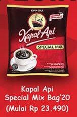 Promo Harga Kapal Api Kopi Bubuk Special Mix per 20 sachet 25 gr - Hypermart