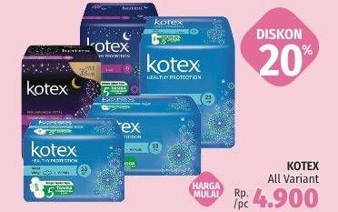 Promo Harga KOTEX All Variant  - LotteMart