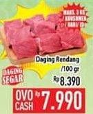 Promo Harga Daging Rendang Sapi per 100 gr - Hypermart