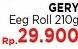 Promo Harga GERY Egg Roll 210 gr - LotteMart