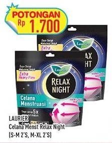 Promo Harga Laurier Celana Menstruasi M-XL, S-M 2 pcs - Hypermart