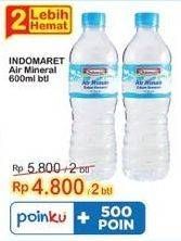 Promo Harga Indomaret Air Mineral 600 ml - Indomaret