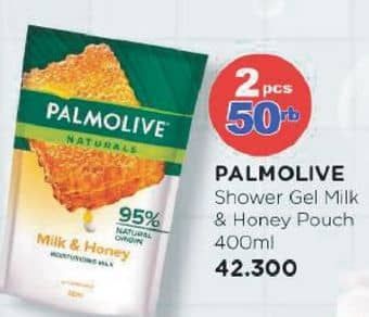 Promo Harga Palmolive Shower Gel Milk Honey 400 ml - Watsons