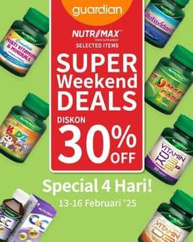 Promo Harga Nutrimax Product Supplement  - Guardian