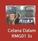 Promo Harga GT MAN Ricky Brief Mini RMG 3 pcs - Hari Hari