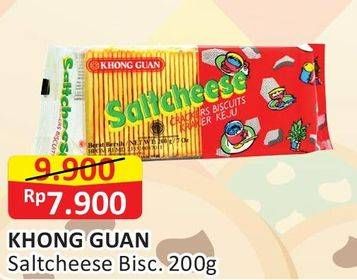 Promo Harga KHONG GUAN Saltcheese 200 gr - Alfamart