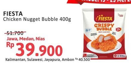 Promo Harga Fiesta Naget Crispy Bubble 400 gr - Alfamidi