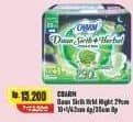 Promo Harga Charm Daun Sirih + Herbal Wing 29cm, Wing 35cm, Wing 42cm 6 pcs - Alfamart