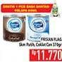 beli frisian flas skm putih, cokelat can 370gr gratis 1 pcs sasa santan kelapa 65 ml