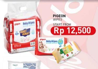 Promo Harga PIGEON Baby Wipes Anti Bacterial 20 sheet - Carrefour
