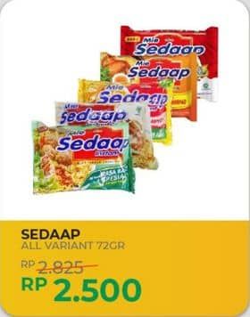 Harga Sedaap Mie Instant