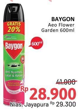 Promo Harga BAYGON Insektisida Spray Flower Garden 675 ml - Alfamidi