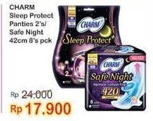 Promo Harga CHARM Sleep Protect Plus Panties/Safe Night   - Indomaret