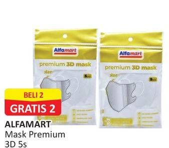 Promo Harga ALFAMART Premium 3D Mask  - Alfamart