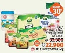 Promo Harga ARLA Cheese/Butter/Whipped Cream  - LotteMart