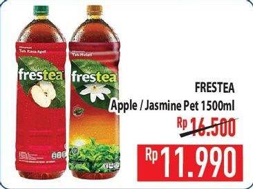 Promo Harga Frestea Minuman Teh Apple, Original 1500 ml - Hypermart