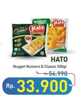 Promo Harga Hato Nugget Numero, Classic 500 gr - Hypermart