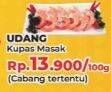 Promo Harga Udang Kupas Masak per 100 gr - Yogya