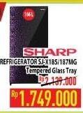 Promo Harga SHARP SJ-X185MG/SJ-X187MG  - Hypermart