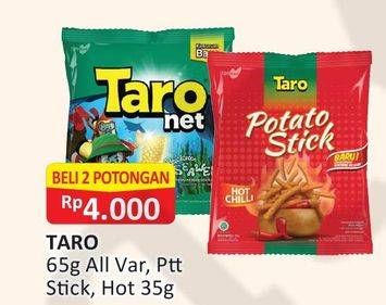 Promo Harga Taro Net Snack, Potato Stick  - Alfamart
