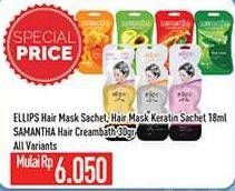 Promo Harga Ellips Hair Mask/Samantha Hair Creambath  - Hypermart