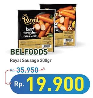 Promo Harga Belfoods Royal Sausages 200 gr - Hypermart