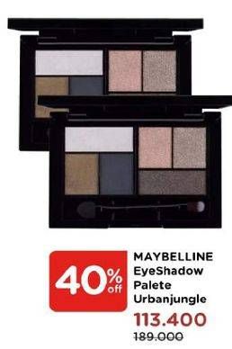Promo Harga MAYBELLINE Eyeshadow Palette  - Watsons
