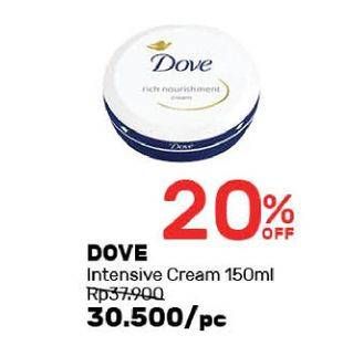 Promo Harga DOVE Beauty Cream Intensive 150 ml - Guardian