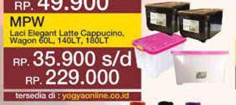 Promo Harga MPW Laci Elegant/Wagon Container  - Yogya