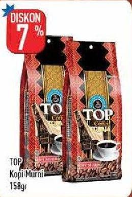 Promo Harga Top Coffee Kopi 158 gr - Hypermart
