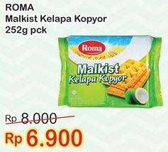 Promo Harga ROMA Malkist Kelapa Kopyor 252 gr - Indomaret