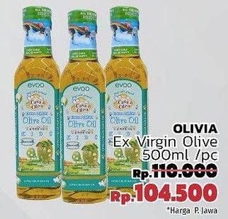 Promo Harga CASA DI OLIVIA Olive Oil Extra Virgin 500 ml - LotteMart