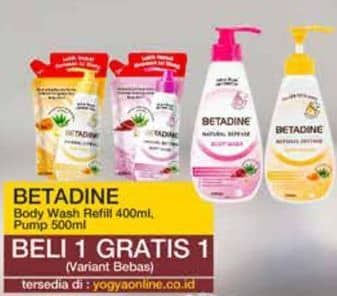 Promo Harga BETADINE Body Wash  - Yogya