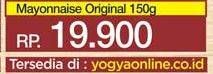 Promo Harga KEWPIE Mayonnaise Original 150 gr - Yogya