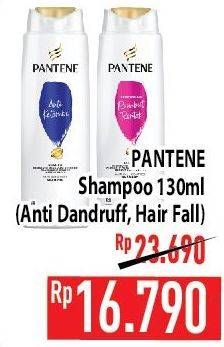 Promo Harga PANTENE Shampoo Anti Dandruff, Hair Fall Control 130 ml - Hypermart