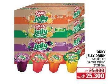 Promo Harga Okky Jelly Drink All Variants per 24 pcs 150 ml - Lotte Grosir