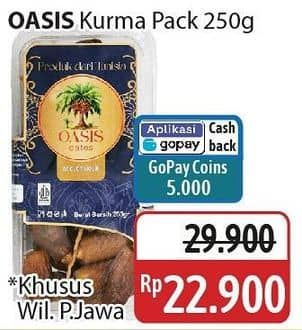 Promo Harga Oasis Dates 250 gr - Alfamidi