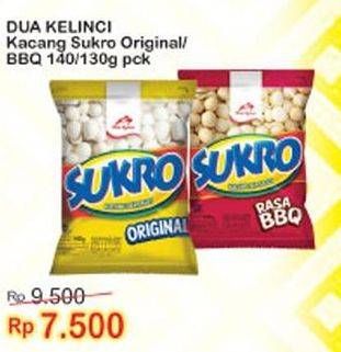 Promo Harga DUA KELINCI Kacang Sukro 140gr/130gr  - Indomaret