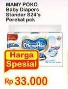 Promo Harga Mamy Poko Perekat Standar S24 24 pcs - Indomaret