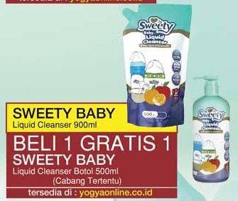 Promo Harga SWEETY Baby Liquid Cleanser 900 ml - Yogya
