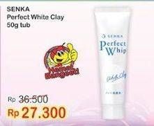 Promo Harga SENKA Perfect White Clay 50 gr - Indomaret