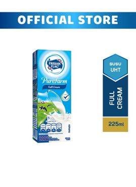 Promo Harga Frisian Flag Susu UHT Purefarm Full Cream 225 ml - Indomaret